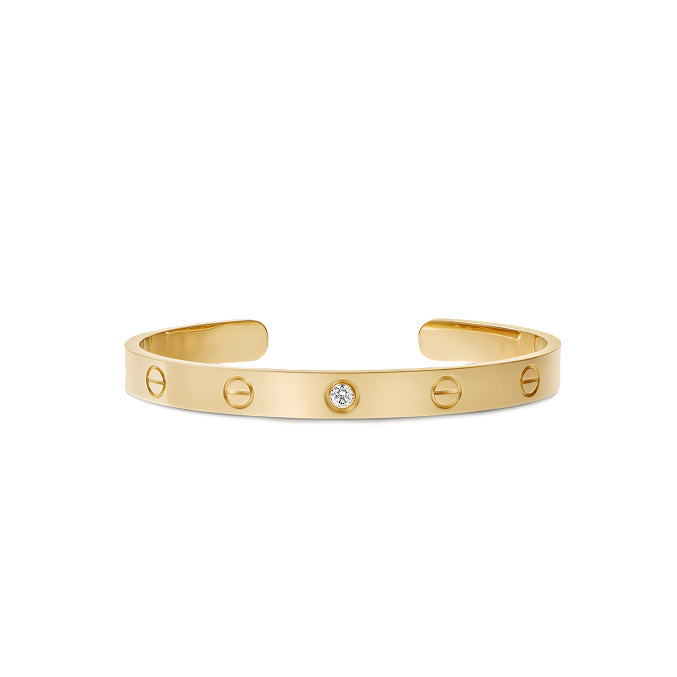 Ca*t*er love bracelet, 1 diamond b6029817